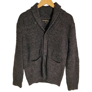 J Crew Mercantile Cotton Shawl-Collar Cardigan Sweater